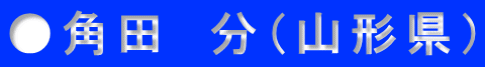 ●角田　分（山形県）